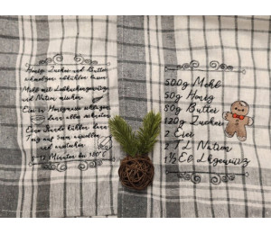 ADVENTSKALENDER 23. Dezember - Stickserie - Lebkuchenrezept